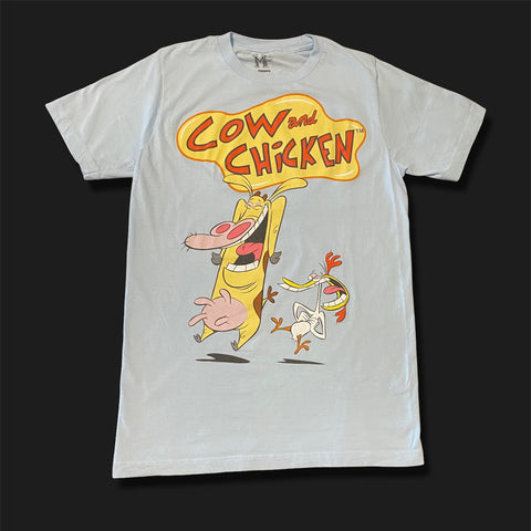 Vintage Cow and Chicken T-Shirt - (S)