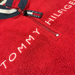 Vintage Tommy Hilfiger Red Fleece - (L- XL)
